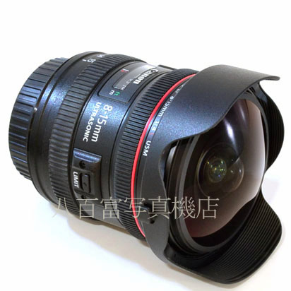 【中古】 キヤノン EF FISHEYE 8-15mm F4L フィッシュアイ USM Canon 中古交換レンズ　40192