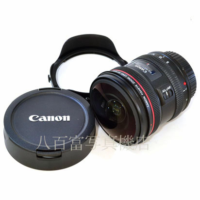 【中古】 キヤノン EF FISHEYE 8-15mm F4L フィッシュアイ USM Canon 中古交換レンズ　40192