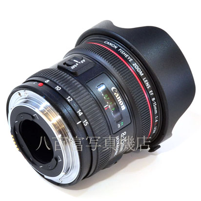 【中古】 キヤノン EF FISHEYE 8-15mm F4L フィッシュアイ USM Canon 中古交換レンズ　40192