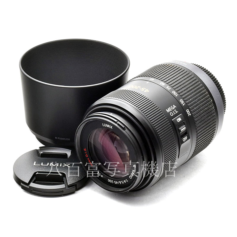 人気直販 Panasonic H-FS045200 望遠ズームレンズ 45-200mm - カメラ