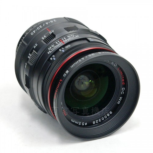 【中古】 ペンタックス HD DA 20-40mm F2.8-4 Limited DC WR ブラック PENTAX 中古レンズ 19262