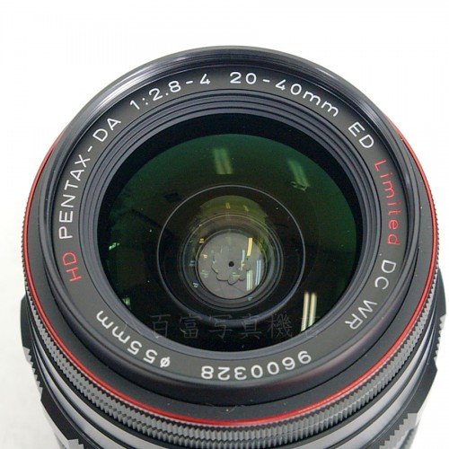 【中古】 ペンタックス HD DA 20-40mm F2.8-4 Limited DC WR ブラック PENTAX 中古レンズ 19262