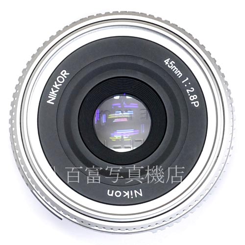 【中古】 ニコン Ai Nikkor 45mm F2.8P シルバー Nikon ニッコール 中古レンズ 35718