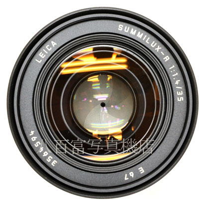 【中古】 ライカ ライツ ズミルックス-R 35mm F1.4 Rカム ドイツ製 ライカRマウント Leica Leitz  SUMMILUX  中古交換レンズ 46263