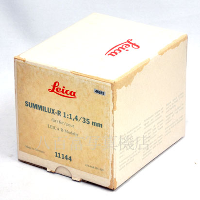 【中古】 ライカ ライツ ズミルックス-R 35mm F1.4 Rカム ドイツ製 ライカRマウント Leica Leitz  SUMMILUX  中古交換レンズ 46263