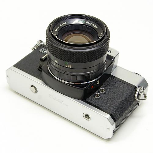 中古 フジカ ST801 シルバー 55mm F1.8 セット FUJICA 【中古カメラ】 01442