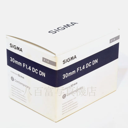 【中古】 シグマ 30mm F1.4 DC DN -Contemporary- マイクロフォーサーズ用 SIGMA　中古交換レンズ 41513