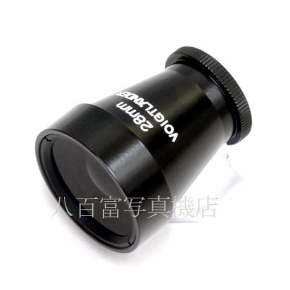 【中古】 フォクトレンダー 28mm ビューファインダー  M ブラック  Voigtlander View Finder 中古アクセサリー 41504