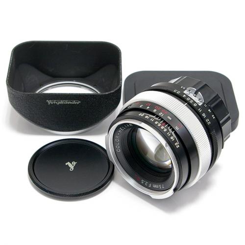 中古 フォクトレンダー COLOR HELIAR 75mm F2.5 SL ニコンAi-Sマウント 中古 フォクトレンダー COLOR HELIAR 75mm F2.5 SL ニコンAi-Sマウント