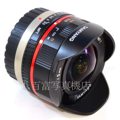 【中古】 サムヤン  7.5mm F3.5 AS UMC　FISH-EYE ブラック マイクロフォサーズ用 SAMYANG 中古交換レンズ　41514