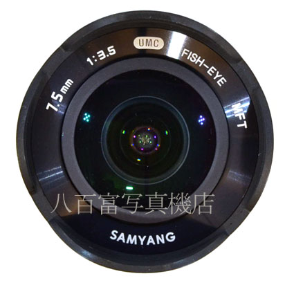 【中古】 サムヤン  7.5mm F3.5 AS UMC　FISH-EYE ブラック マイクロフォサーズ用 SAMYANG 中古交換レンズ　41514