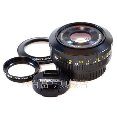 【中古】 フォクトレンダー ULTRON 40mm F2 SLII N Aspherical キヤノンEF用 Voigtlander ウルトロン 中古交換レンズ 41617