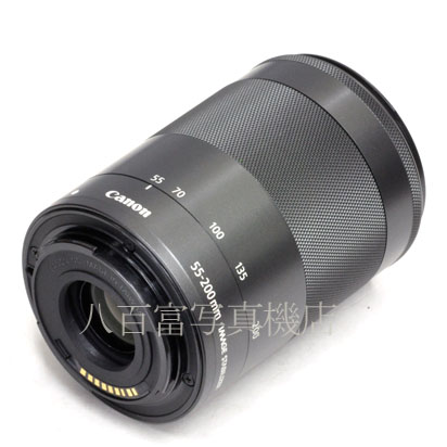 【中古】 キヤノン EF-M 55-200mm F4.5-6.3 IS STM ブラック Canon 中古交換レンズ 46308