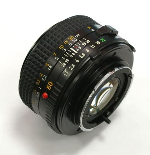 中古 MINOLTA/ミノルタ New MD 50mm F1.7