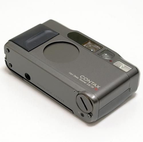 中古 コンタックス T2 チタンブラック データバック付 CONTAX 【中古カメラ】 G9922