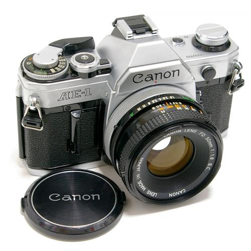 販売済み 中古 キャノン AE-1 シルバー 50mm F1.8 セット Canon 【中古カメラ】 G9722