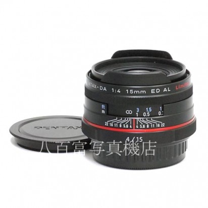 【中古】 ペンタックス HD PENTAX DA 15mm F4 ED AL Limited ブラック PENTAX 中古レンズ 35712