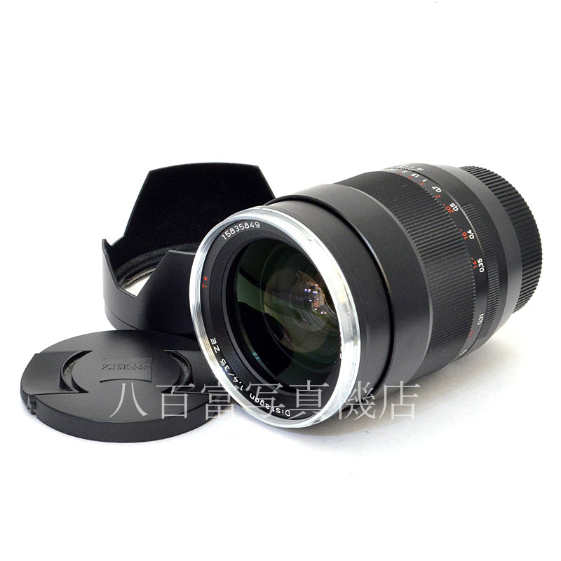 【中古】 カールツァイス Distagon T* 35mm F1.4 ZE キヤノンEOS用 CarlZeiss ディスタゴン 中古交換レンズ  50461