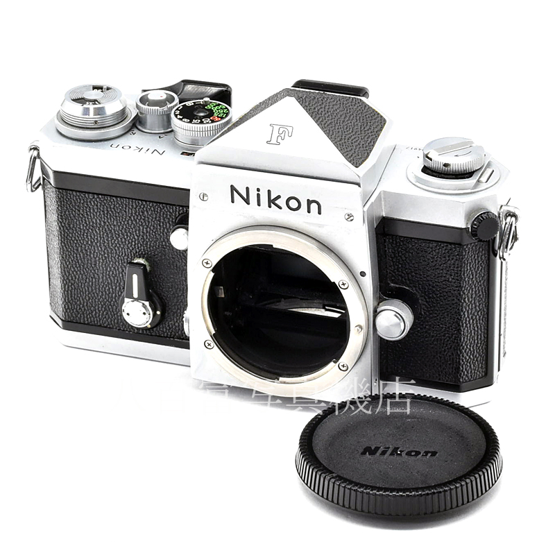 【中古】 ニコン New F アイレベル シルバー ボディ Nikon 中古フイルムカメラ 54576