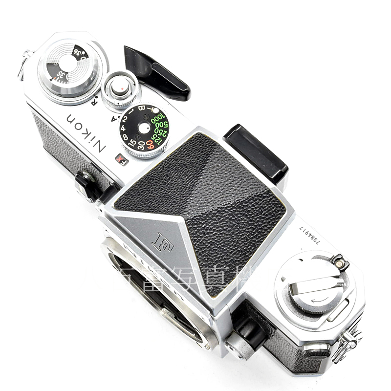 【中古】 ニコン New F アイレベル シルバー ボディ Nikon 中古フイルムカメラ 54576