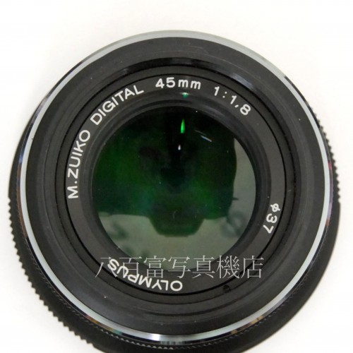 【中古】 オリンパス M.ZUIKO DIGITAL 45mm F1.8 ブラック OLYMPUS マイクロフォーサーズ 中古レンズ 30277