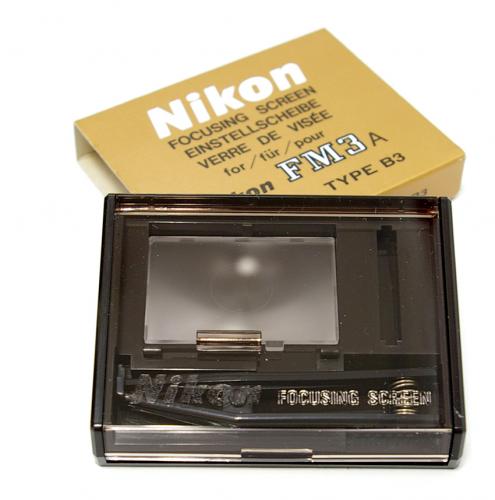 中古 Nikon/ニコン フォーカシングスクリーン B3 (FM3A用・全面マット)