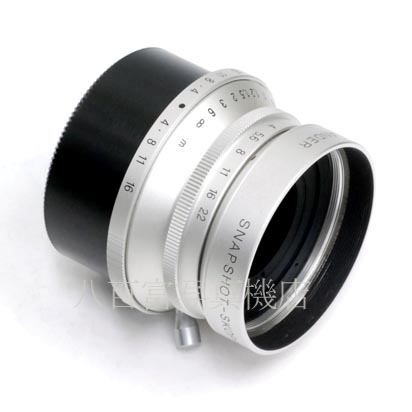 【中古】 フォクトレンダー SNAPSHOT SKOPAR 25mm F4 シルバー ライカL39スクリューマウント 中古交換レンズ 41601