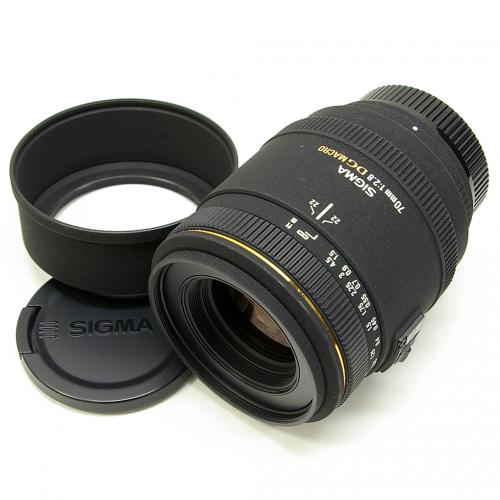 中古 シグマ MACRO 70mm F2.8 EX DG ニコンAF用 SIGMA 【中古レンズ】 02046