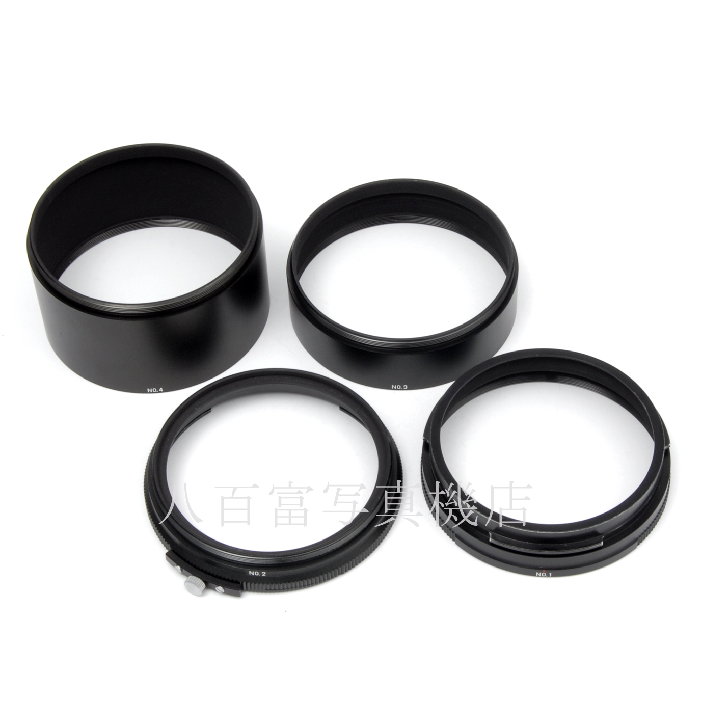 【中古】 マミヤプレス用 接写リングセット No.1~No4 Mamiya  中古アクセサリー 54031