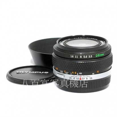 【中古】 オリンパス Zuiko 28mm F3.5　後期型 OMシステム OLYMPUS 中古レンズ K2844