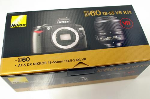 中古 Nikon/ニコン D60 ボディ-※元箱はレンズキットのものですが、レンズは商品には含まれません。あらかじめご了承ください。