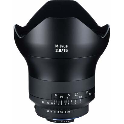 カール ツァイス Carl Zeiss ミルバス Milvus 15mm F2.8 ZF.2 / CPU付きニコンAi-S用 / 超広角レンズ / 35mmフルサイズ対応 ニコンFマウント FX