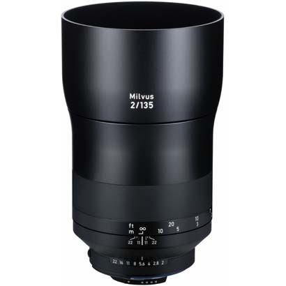 《予約商品》 カール ツァイス Carl Zeiss ミルバス Milvus 135mm F2 ZF.2 / CPU付きニコンAi-S用 / 望遠レンズ / 35mmフルサイズ対応 ニコンFマウント FX