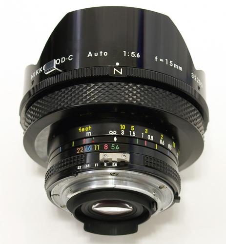 中古 Ai オートニッコールQD・C 15mm F5.6