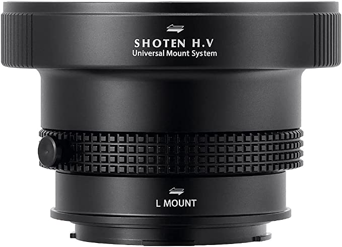 SHOTEN レンズマウントアダプター UMSシリーズ HV-LSL-U（ハッセルブラッドVマウントレンズ →  Lマウント変換）焦点工房