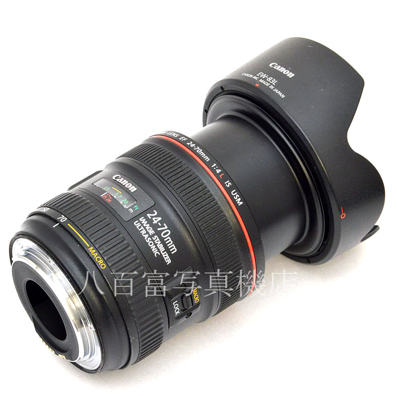 【中古】 キヤノン EF 24-70mm F4L IS USM Canon 中古交換レンズ 50589｜カメラのことなら八百富写真機店