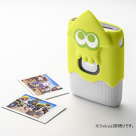 フジフイルム FUJIFILM スマホプリンター instax mini Link 2 SPECIAL EDITION スプラトゥーン3デザインシリコンケースセット「チェキ」  [スマートフォン用プリンター ]