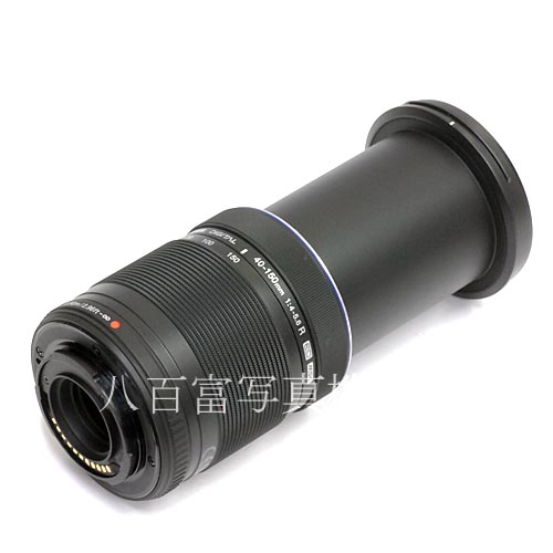 【中古】 オリンパス M.ZUIKO DIGITAL ED 40-150mm F4-5.6 R マイクロフォーサーズ用 ブラック OLYMPUS M.ズイコー 中古レンズ 35890