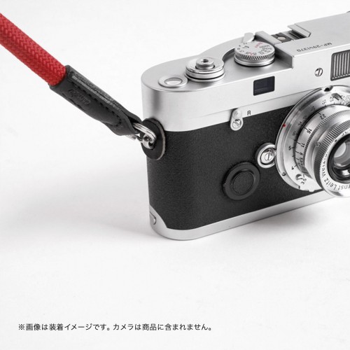 cam-in カメラストラップ DCS-005シリーズ レッド X ブラック 95cm カムイン