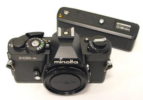 ミノルタ XD-s 中古 オートワインダーD付き ブラック XD-S ワインダーD