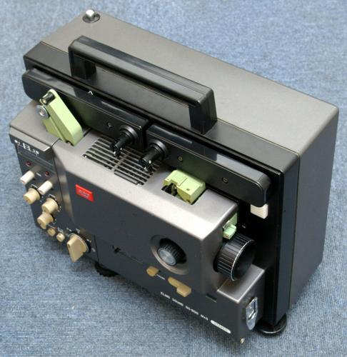 中古 ELMO/エルモ GS800ステレオサウンド 8mm映写機 スピーカーセット