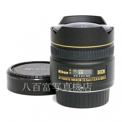 【中古】 ニコン AF DX Fisheye-Nikkor 10.5mm F2.8G ED Nikon フィッシュアイ ニッコール 中古レンズ 25101