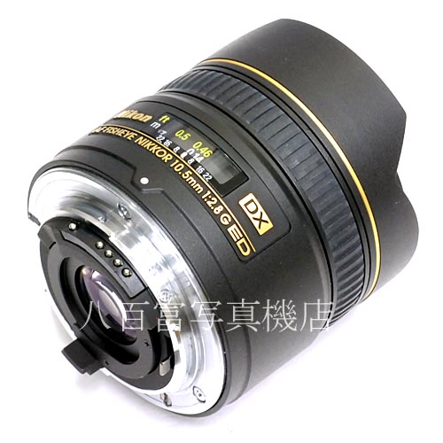 【中古】 ニコン AF DX Fisheye-Nikkor 10.5mm F2.8G ED Nikon フィッシュアイ ニッコール 中古レンズ 25101