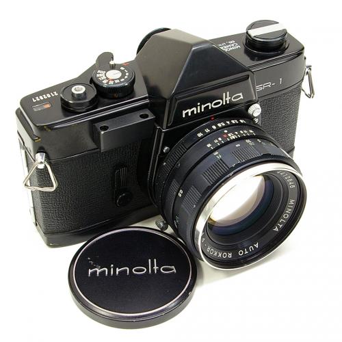 中古 ミノルタ SR-1 ブラック 55mm F1.8 セット minolta 【中古カメラ】 Y2241