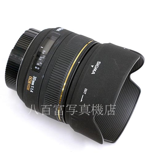 【中古】　 シグマ 30mm F1.4 EX DC HSM ニコンAF-S用 SIGMA 中古レンズ 35873