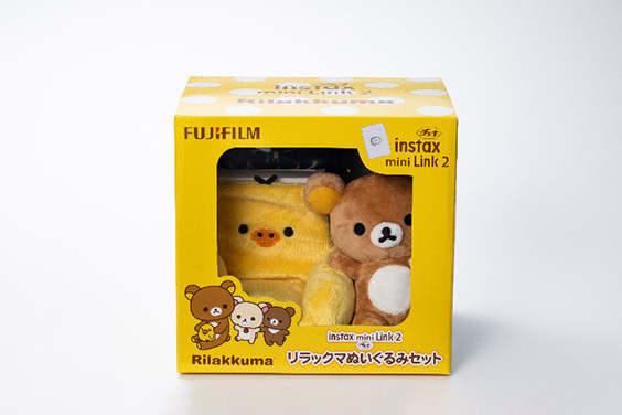 《数量限定商品》 フジフイルム FUJIFILM スマホプリンター instax mini Link 2 リラックマコラボモデル / クレイホワイト / チェキ / スマートフォン用プリンター