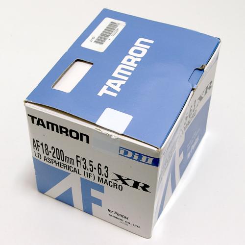中古 タムロン AF 18-200mm F3.5-6.3 XR DiII ペンタックス用 A14 TAMRON 【中古レンズ】