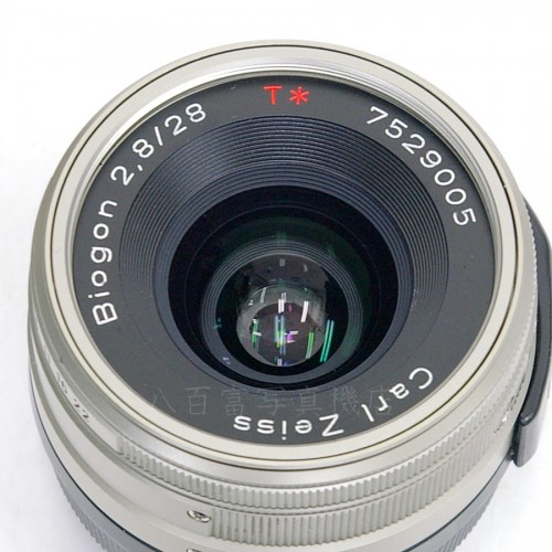 【中古】 コンタックス Biogon T* 28mm F2.8 Gシリーズ用 CONTAX ビオゴン 中古レンズ19655
