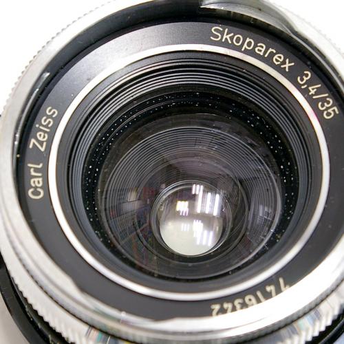 中古 ツァイス Skoparex 35mm F3.4 M42マウント CarlZeiss 【中古レンズ】