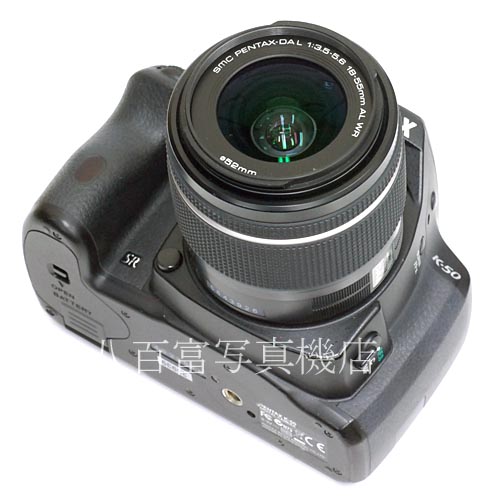 【中古】 ペンタックス K-50 DAL18-55 セット ブラック PENTAX 中古カメラ 35939